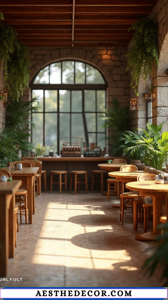 16 Cozy Coffee Shop Ideas for Stylish, Small, and Inviting Spaces 13 Natural Materials and Colors
