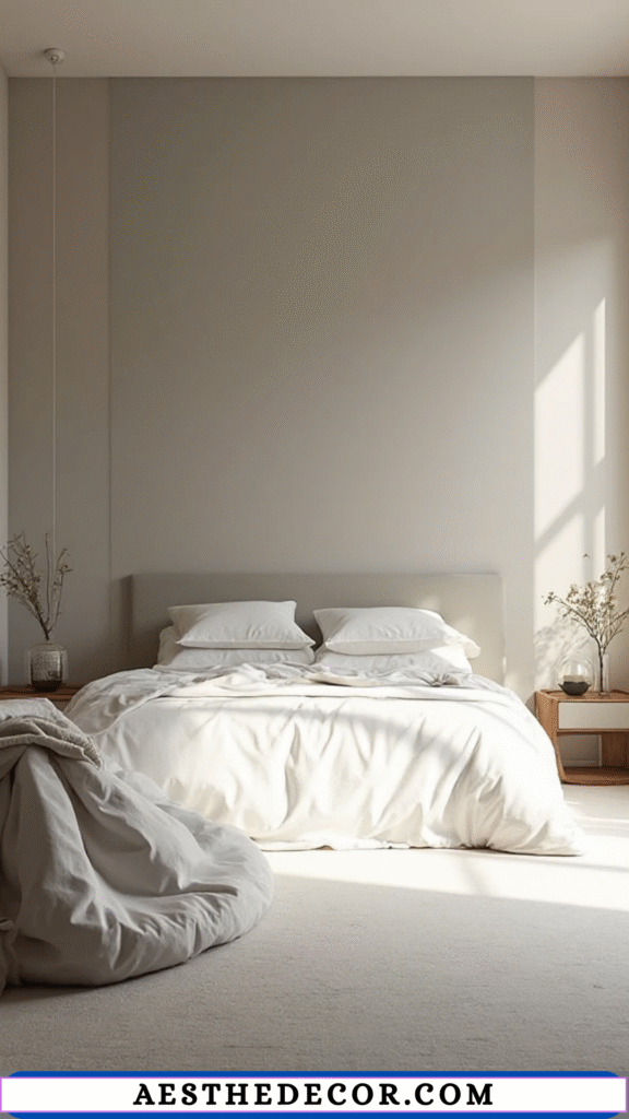 20 Minimalist Bedroom Decor Ideas for Men to Transform Your Space Today 3 Neutral Color Palette