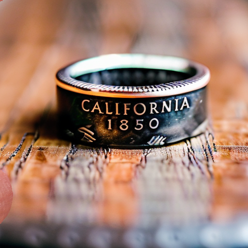Silver State Quarter Coin Ring 4 Silver State Quarter Coin Ring - Image 3