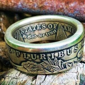 Morgan Silver Dollar Coin Ring