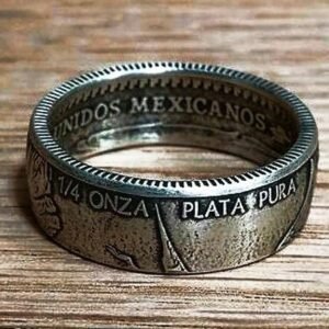 Quarter Ounce Mexican Libertad Coin Ring